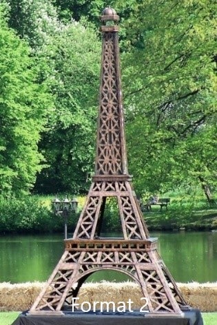 Eiffelturm mieten - Paris Wahrzeichen bis 550 cm in 3 Größen Frankreich-Deko – 2