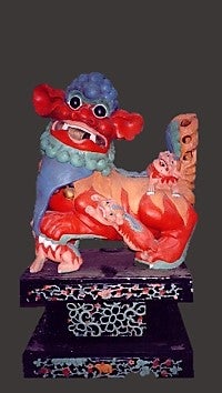 Chinesischer Drachenhund mieten – China & Japan Deko, Event-Figur