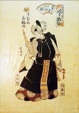 Japan Sumo Kulisse mieten – Ringrichter Backdrop, ca. 140 x 200 cm