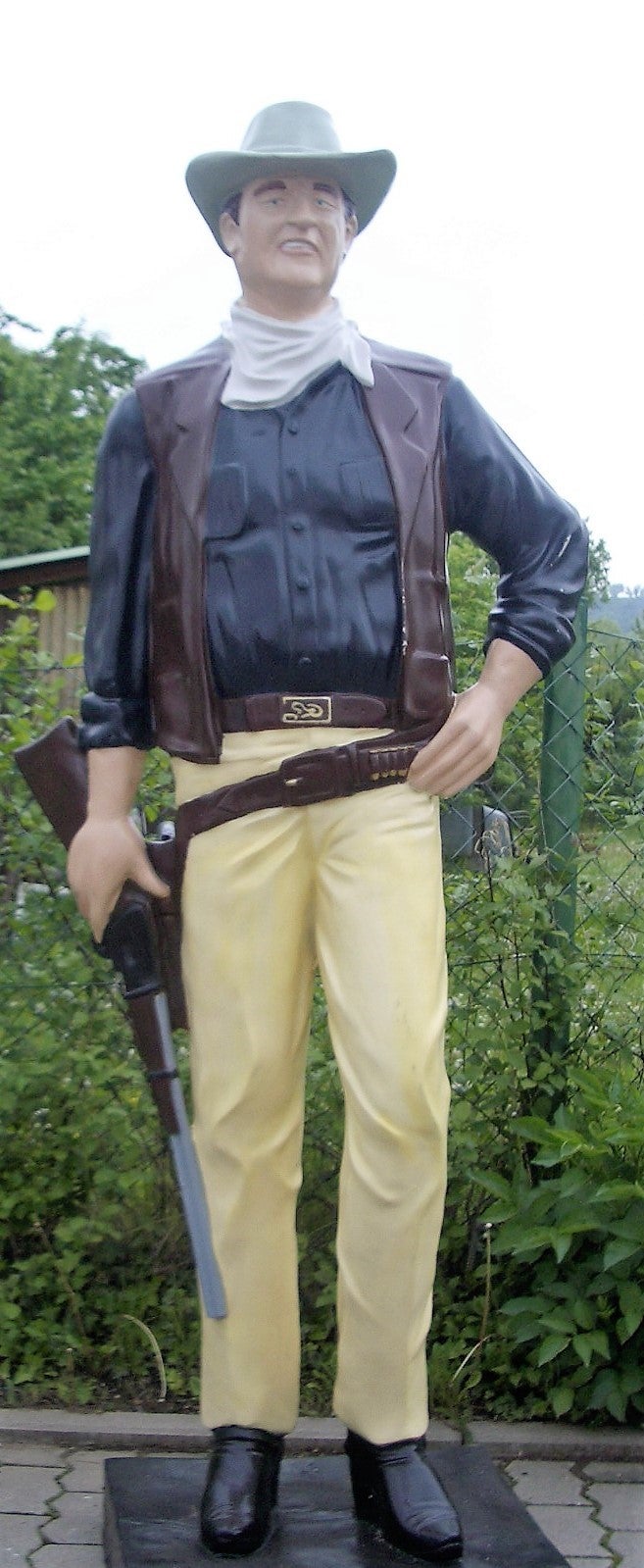 Cowboy-Figur mieten – lebensgroß, Western & Wüsten-Deko aus Polyresin – 3
