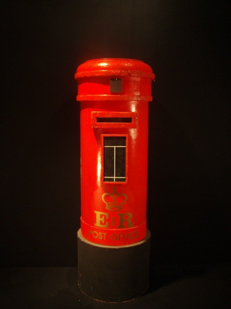 Englischer Briefkasten mieten - London-Postkasten Deko, ca. 145 cm hoch