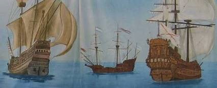 Segelschiff Kulisse mieten – Schifffahrt & Seefahrt, Rollkulisse, freistehend – 2