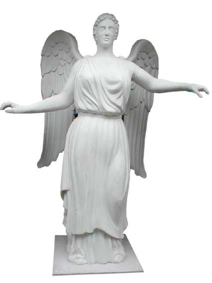 Engel-Figur mieten – große Engelsfigur mit Flügeln, ca. 250 cm, Weihnachts-Deko