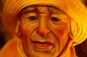 Fischer- & Matrosen-Figur mieten – lebensgroße Deko, sitzend, maritim – 2