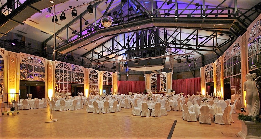 Barock Spiegelsaal Kulisse mieten – Säulen & Spiegelbögen, bis 605 cm Höhe – 2