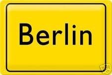 Ortsschild Berlin mieten – Deko-Schild Hauptstadt für Events & Film – 2
