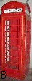 Englische Telefonzelle mieten – London-Deko in mehreren Größen – 2