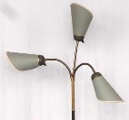Stehlampen 60er/70er mieten - Retro-Standlampen ca. 150-180 cm mit Stoffschirm – 3