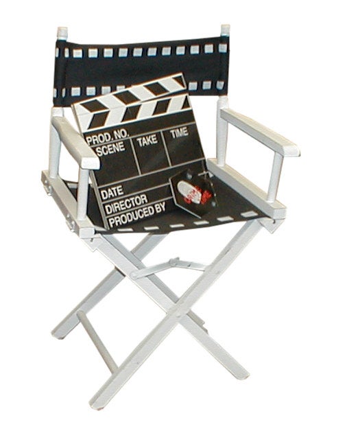 Regiestühle mieten – originale Regisseur-Stühle für Film- & Hollywood-Events