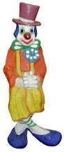 Clown-Figur mieten – lebensgroß, Zirkus- & Kirmes-Deko in verschiedenen Posen – 4