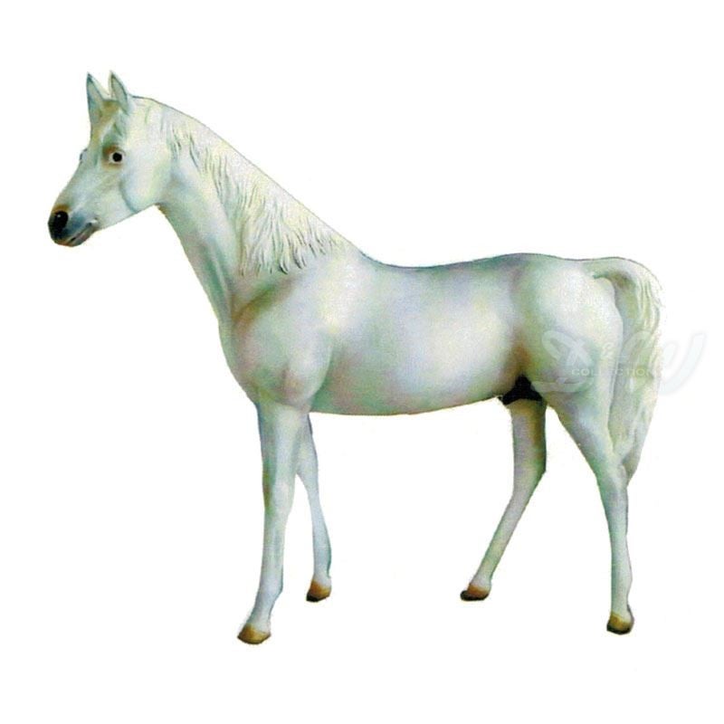 Pferde-Figuren mieten – lebensgroße Pferd-Deko, ca. 210 cm, Bauernhof & Western – 2