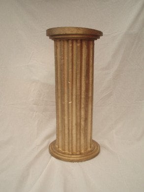 Griechische Säule mieten – goldene Antik-Säule, Ø 43 cm x 102 cm – 2