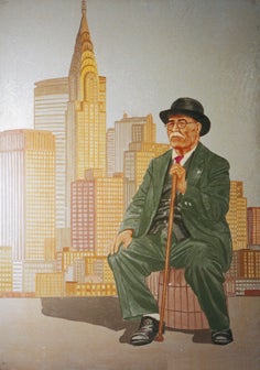Kulisse Amerikanischer Banker mieten – New York, USA, 50er Jahre – 2