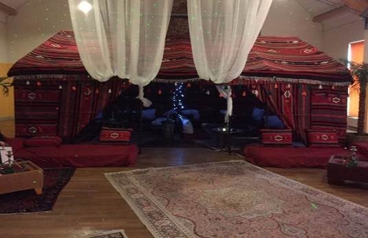 Berberzelt-Lounge mieten – orientalische Zelt-Lounge für bis zu 30 Gäste – 2