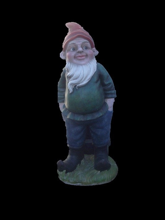 Gartenzwerg-Figur mieten – XXL-Zwerg mit Gießkanne ca. 200 cm, 2 Stk. – 2