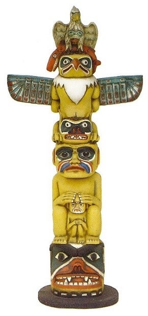 Marterpfahl mieten – Indianer-Deko, ca. 240 cm, Western- & Wild-West-Events – 2