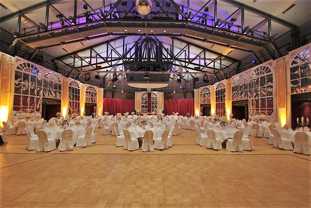 Barock Spiegelsaal Kulisse mieten – Säulen & Spiegelbögen, bis 605 cm Höhe