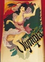Cabaret Olympia Plakat-Kulisse mieten – Paris-Motiv, handgemalt, mit Staffelei – 2
