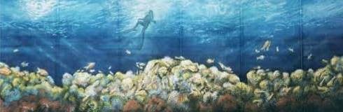 Korallenriff Kulisse mieten – Unterwasser & Meer, Tauchwelt, freistehend – 2