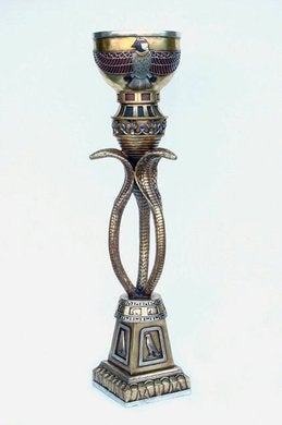 Ägypten-Kelch mieten – Pharao-Feuerschale Nachbildung ca. 170 cm – 2