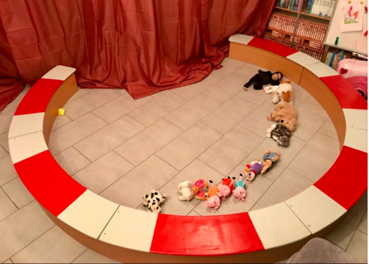 Zirkus-Manege mieten - Deko-Manege ca. 300 cm für Kindergeburtstage & Events