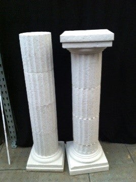 Griechische Säulen mieten - Säule Tempel Antik Deko 206 cm – 2