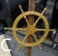 Schiffssteuerrad mieten - Holz-Steuerrad für maritime Deko & Schifffahrt – 4