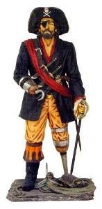 Pirat-Figur mieten – lebensgroße Deko, Piraten- & Karibik-Mottopartys – 2