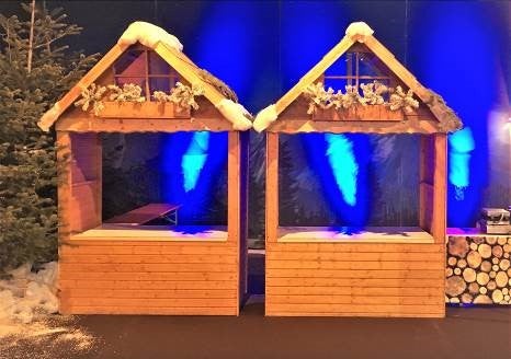 Weihnachtsmarkthütte mieten – Alpenhütte & Berghütte für Winter-Events – 2