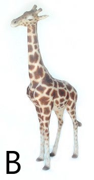 Giraffen-Figur mieten – lebensgroß bis ca. 400 cm, Afrika-/Savanne-Deko – 2