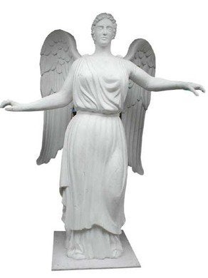 Engel-Figur mieten – große Engelsfigur mit Flügeln, ca. 250 cm, Weihnachts-Deko – 2