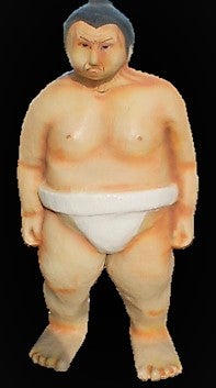 Sumo Ringer Figur mieten – lebensgroß ca. 180 cm, Japan & Asien Event Deko – 3