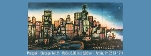 Chicago-Skyline-Kulisse mieten – USA Großstadt, 15 m Bühnenbild – 2