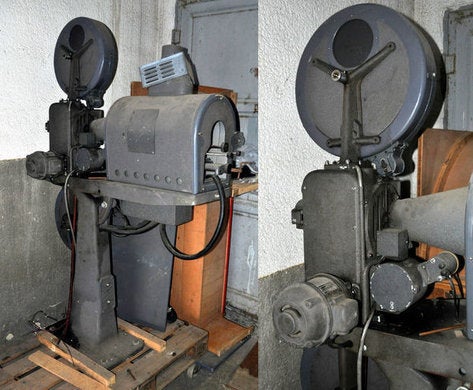 Filmvorführprojektor mieten – originaler Kino-Projektor von 1935 – 3
