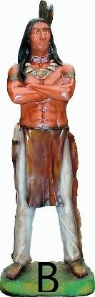 Indianer-Figuren mieten – lebensgroße Western-Deko in mehreren Ausführungen – 4