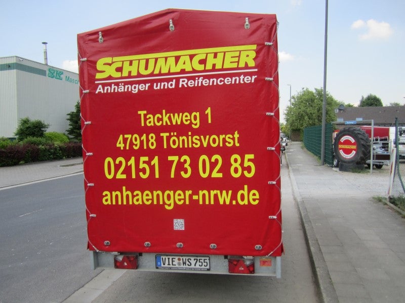 Planenanhänger mieten – Umzugs- & PKW-Anhänger 2700 kg, große Ladefläche – 4