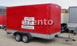 Planenanhänger mieten – Umzugs- & PKW-Anhänger 2700 kg, 401 x 150 x 200 cm