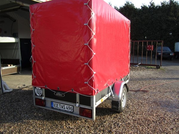 Planenanhänger mieten – Umzugs- & PKW-Anhänger 1350 kg, 250 x 125 x 180 cm – 2
