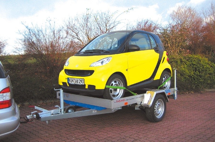 Autotransportanhänger mieten – Smarttransport & Kleinwagen, Motorradtransport