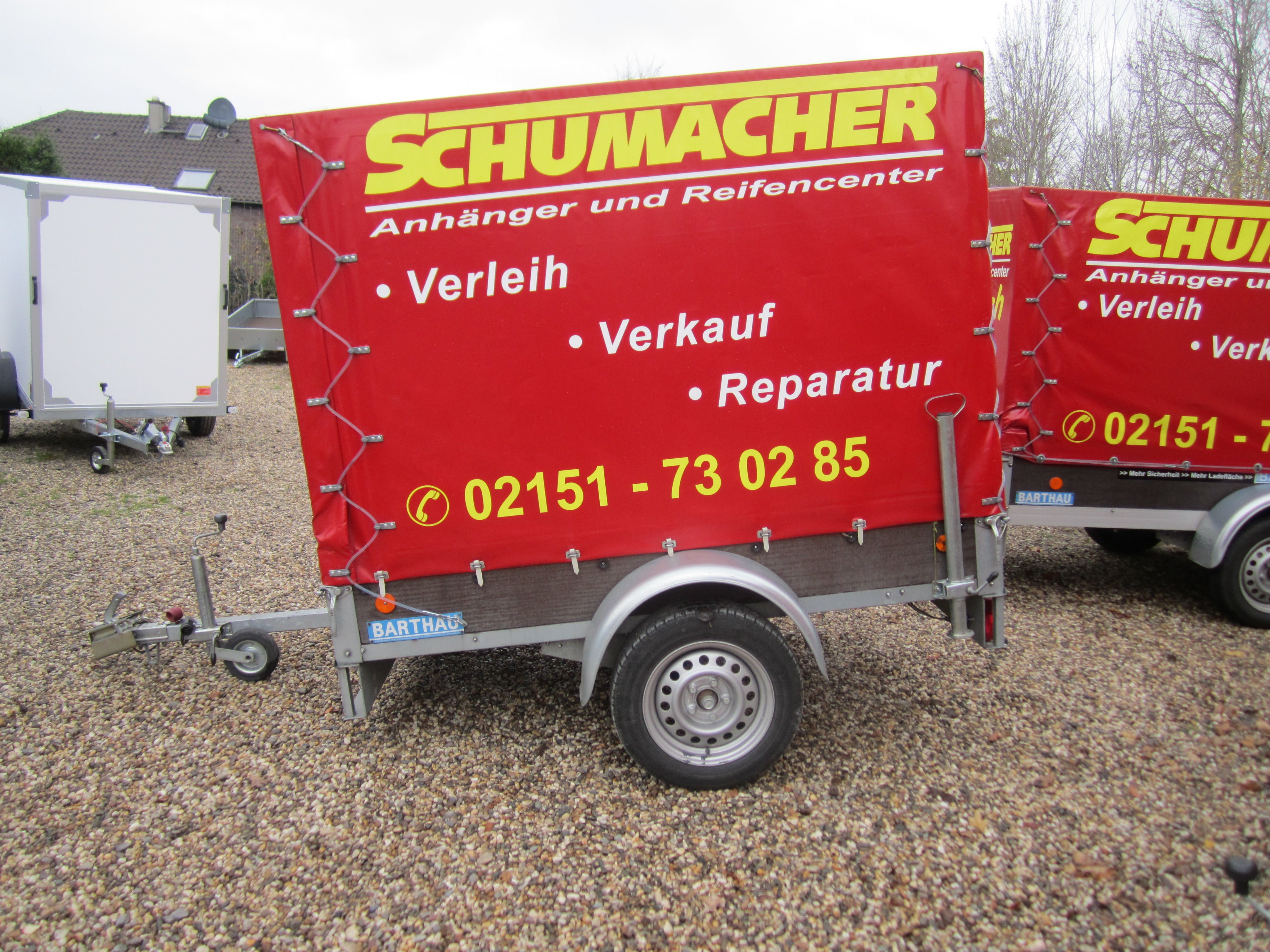Planenanhänger mieten – Umzugs- & PKW-Anhänger 750 kg, führerscheinfrei – 2