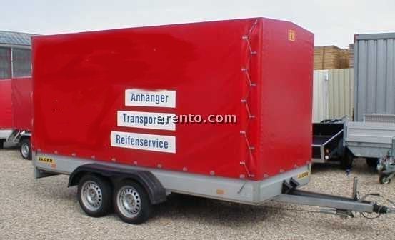 Planenanhänger mieten – Umzugs- & PKW-Anhänger 2700 kg, 401 x 150 x 200 cm – 2