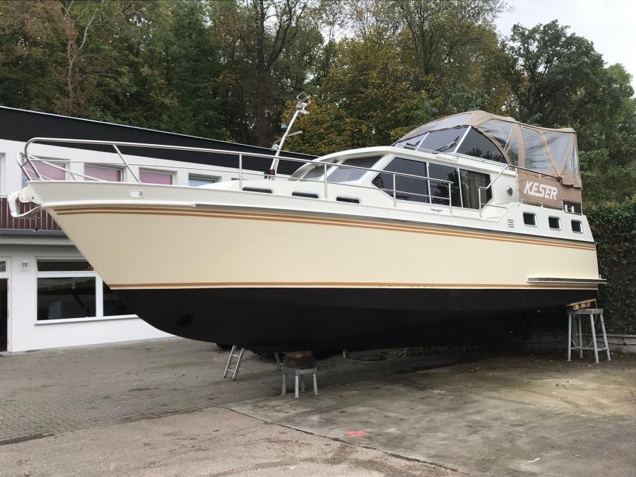 Motoryacht Seepferdchen 16 (Hollandia 1100) mieten – 4+2 Pers., ab Müritz, ab 999 €/Woche – 2