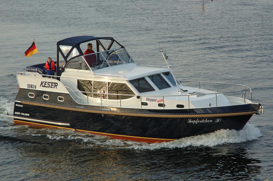 Motoryacht Seepferdchen 37 (Hollandia 44) mieten – 6+2 Pers., ab Werder, ab 1.799 €/Woche – 5