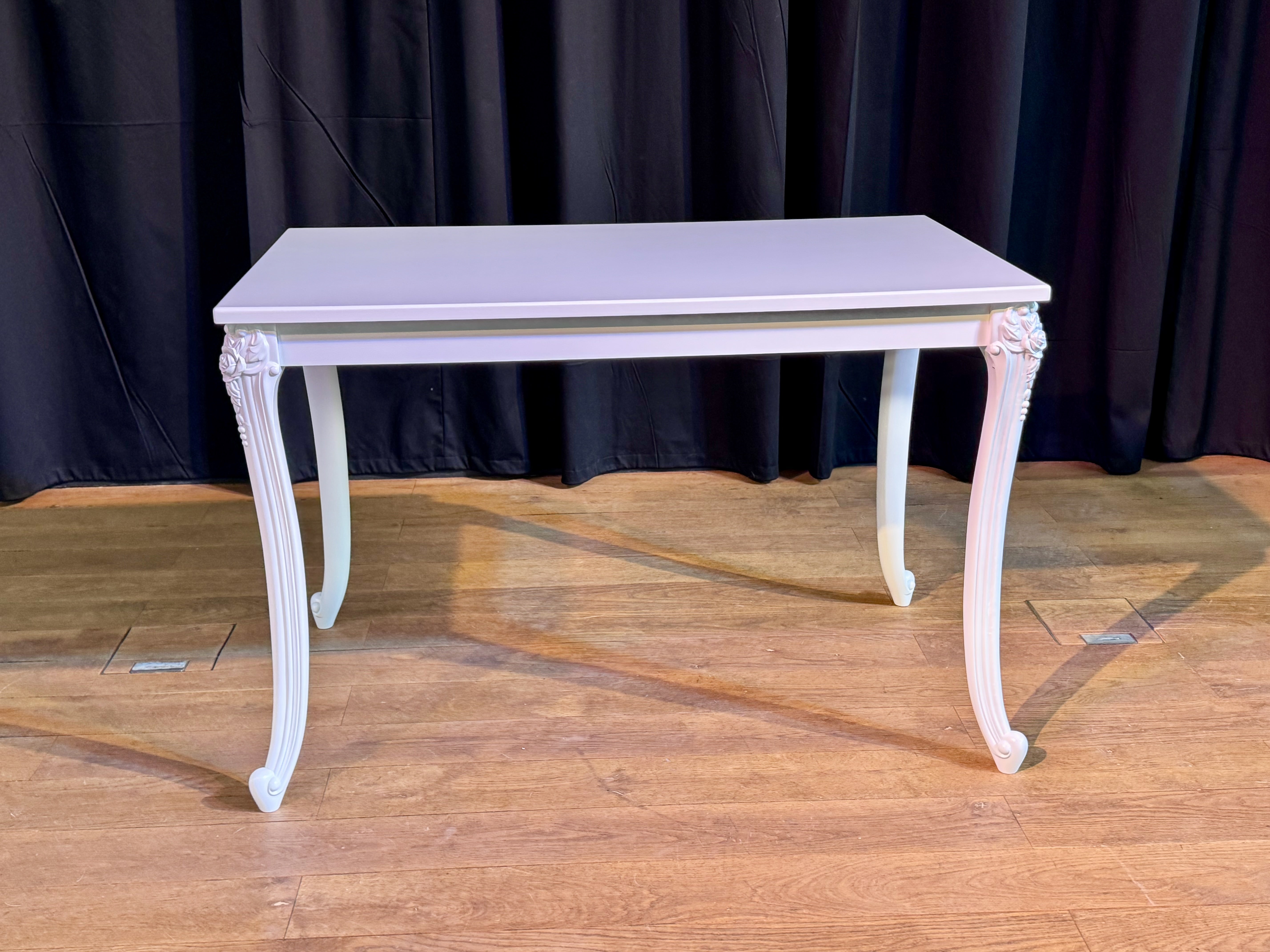 Trautisch mieten – Hochzeitstisch / Zeremonietisch in Hochglanz-Weiß – 3