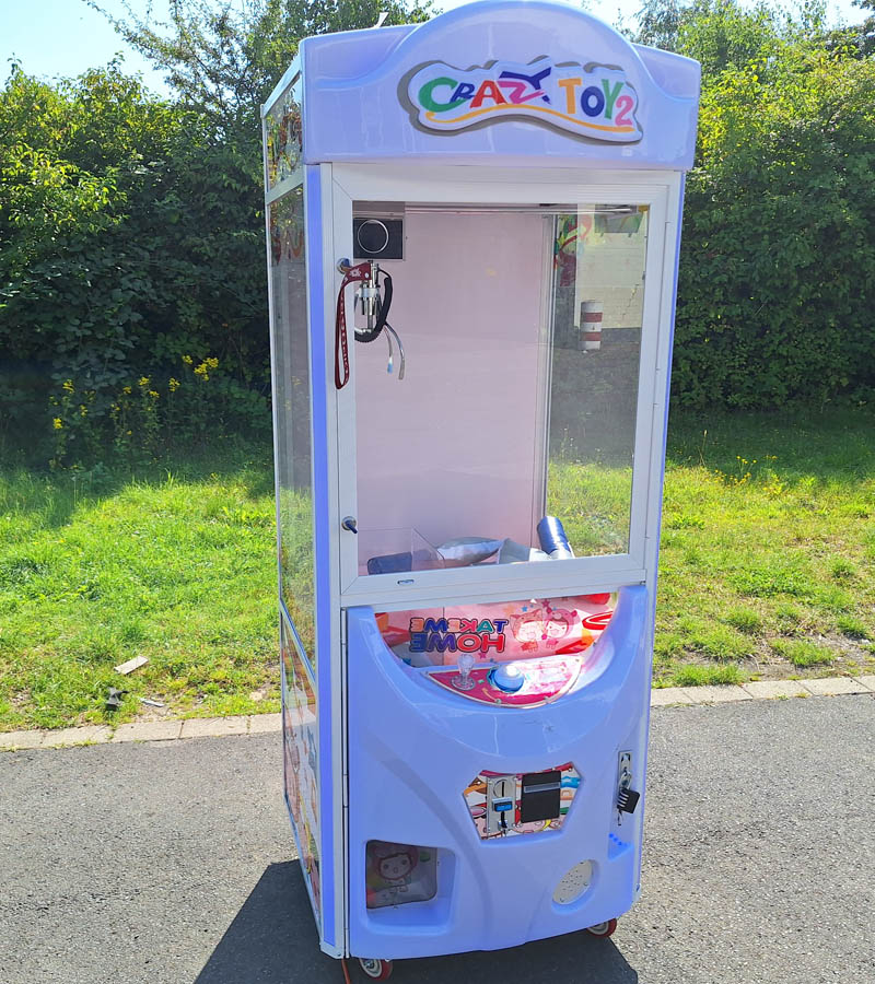Greifautomat Crazytoys mieten bei Der Spassmacher