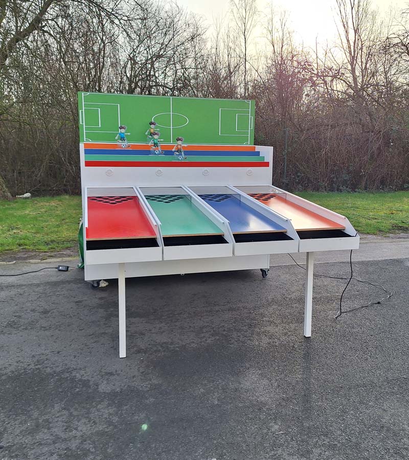 Derbyrennen Fussball mieten bei Der Spassmacher