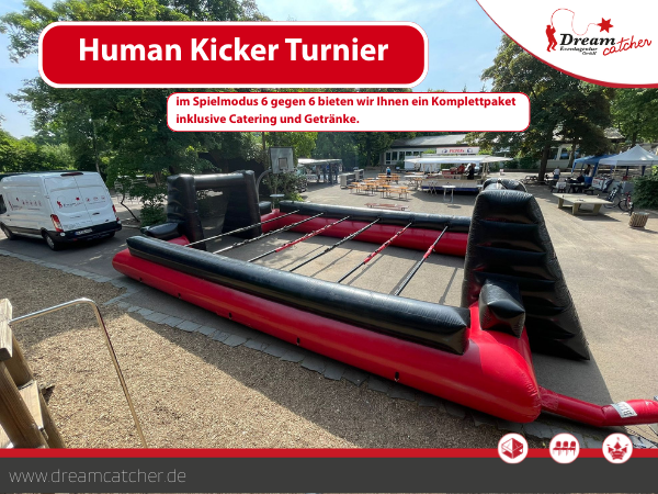 Company Cup mieten – Human-Kicker-Turnier als Teamevent – 2