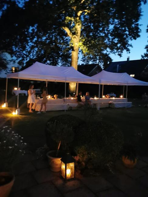 Faltpavillon mieten 3 x 6 m - Easy-Up Profi-Faltzelt, schneller Aufbau – 3