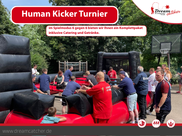 Company Cup mieten – Human-Kicker-Turnier als Teamevent – 4