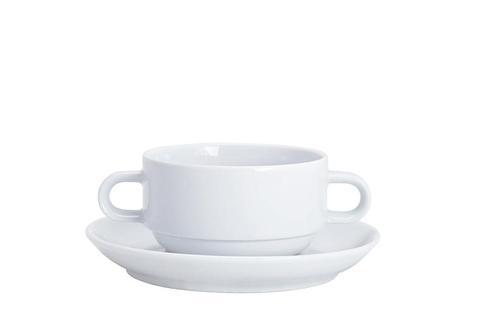 Suppentasse mit Untertasse Kahla System Plus mieten – 0,25 l, inkl. Reinigung